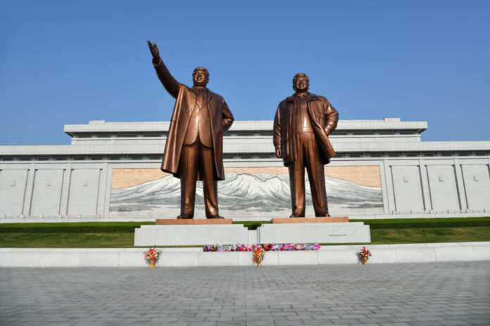 Pyongyang,,North,Korea,-,May,1,,2019:,Mansudae,Monument.,Mansudae