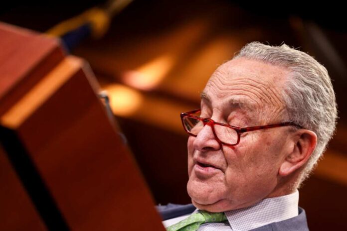 Washington,-,January,22,2025:,Senator,Chuck,Schumer,(d-ny),,Minority
