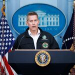 FAA Staffing Crisis – Flights in Jeopardy Government official speaking at a podium during a press conference at the White House