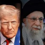 Trump’s Assassination Claim SHAKES War Narrative Side-by-side portraits of Donald Trump and Ali Khamenei