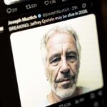 Epstein Guard’s Mysterious $5K Deposit – Revealed Close-up of a man's face displayed on a smartphone screen with a news headline