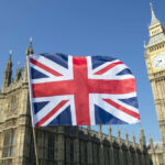 Staggering Child Hunger in UK’s Rich Economy Union Jack flag in front of Big Ben and the Houses of Parliament