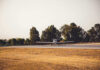 Public Safety Concerns Soar After Fatal Crash A small airplane on a runway surrounded by trees