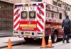 Celebration Turns Deadly In Brooklyn FDNY ambulance parked on a city street
