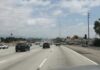 Freeway Bloodbath, Blame Still Blurry Close-up of a Los Angeles Fire Department truck with bold lettering