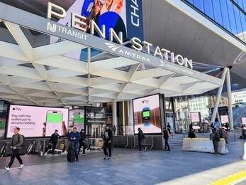 Airport departure board showing multiple flights marked as cancelled