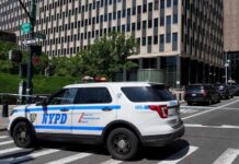 New York army veteran in custody after fire set outside ICE offices