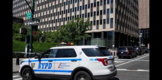 New York army veteran in custody after fire set outside ICE offices