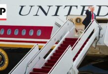 Trump flies on new Air Force One worth $400 million gifted by Qatar