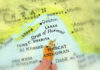 U.S. Strikes Iran After Hormuz Attacks Map highlighting the Strait of Hormuz and surrounding regions
