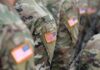 Soldier’s Chilling Confession Shakes Pentagon U.S. flag patches on camouflage military uniforms