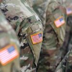 Soldier’s Chilling Confession Shakes Pentagon U.S. flag patches on camouflage military uniforms