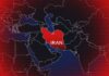 Iran’s Revenge Threat Raises Global Alarm Map of the Middle East with Iran highlighted in red