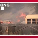Evacuations underway in Spokane County as crews battle flames away from city