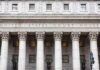 Judicial Clash Escalates In Congress United States courthouse facade with Corinthian columns
