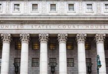 Judicial Clash Escalates In Congress United States courthouse facade with Corinthian columns