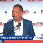 Shock Win Sets Up Brutal November Anthony DiLorenzo gives his victory speech after winning the Republican primary for Congressional...