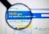 Congress Turns Up Heat On HHS Magnifying glass over HHS.gov website header
