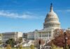 Mystery Powder Triggers Capitol Panic United States Capitol building with dome and autumn trees