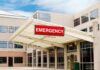 Badge Swipe Breakout Baffles Feds Emergency room entrance at a modern hospital