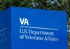 Audit Red Flags Hit 100% Disability Calls VA sign for U.S. Department of Veterans Affairs