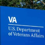Audit Red Flags Hit 100% Disability Calls VA sign for U.S. Department of Veterans Affairs