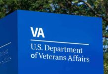 Audit Red Flags Hit 100% Disability Calls VA sign for U.S. Department of Veterans Affairs