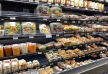 Salmonella Alert: Dump Those Fruit Packs Grocery store refrigerated case with prepared foods