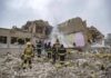 Deadly Collapse Exposes Rotten Oversight Firefighters search rubble of a partially collapsed building