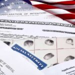 Border Hawk Democrat Stuns With Offer U.S. immigration and naturalization documents with American flag